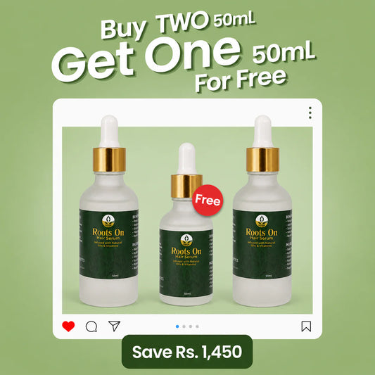 Buy 2 ROOTS ON + Get 1 FREE